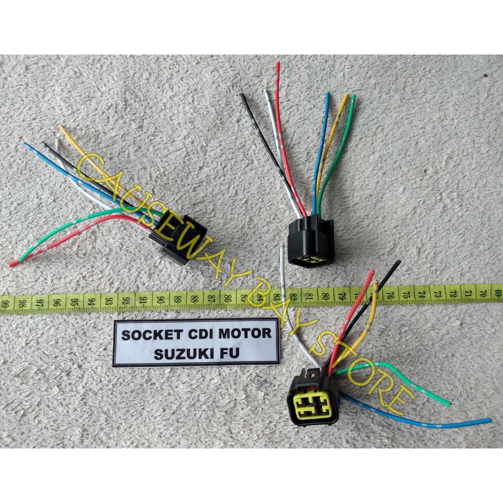 SOCKET CDI MOTOR SUZUKI FU