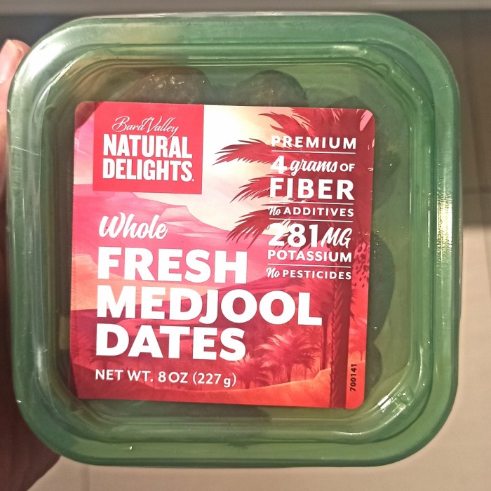 

KURMA MEDJOOL USA 227G / NATURAL DELIGHTS MEDJOOL DATED 227G / MEDJOL