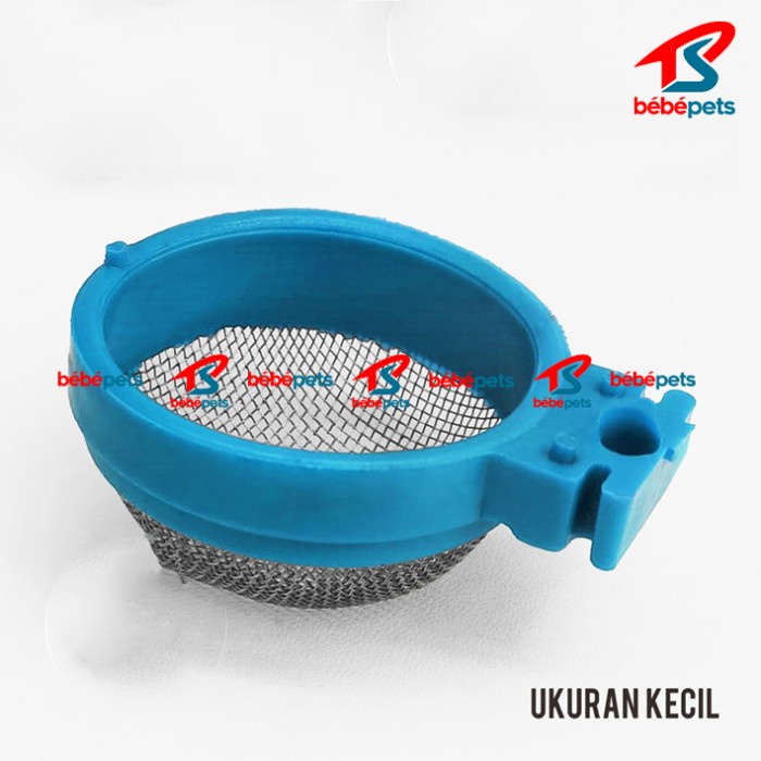 CEPUK KROTO STAINLESS KECIL CEPUK WADAH PAKAN BURUNG ULAT PLECI CIBLEK
