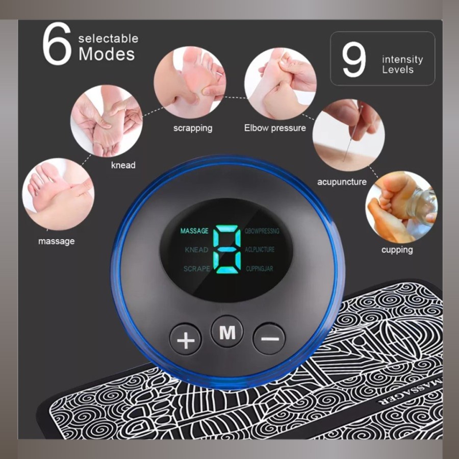 EMS foot massager Alat Akupuntur kaki Terapi kaki