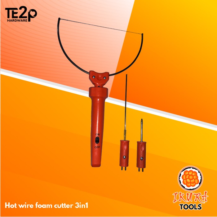 

Mew Styrofoam Cutter - Alat Pemotong Gabus Busa - Hot Wire Cutter 3In1