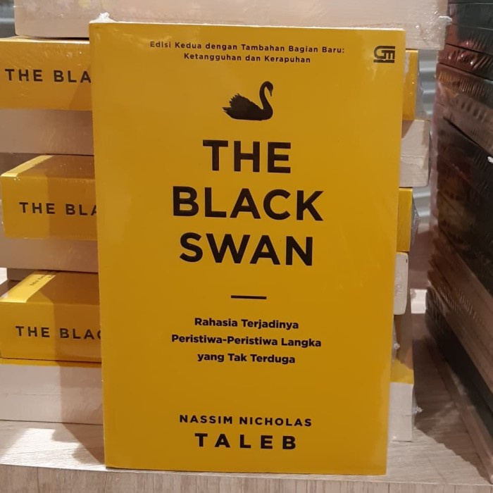 

Buku The Black Swan Rahasia Terjadinya Peristiwa Nassim Nicholas Taleb