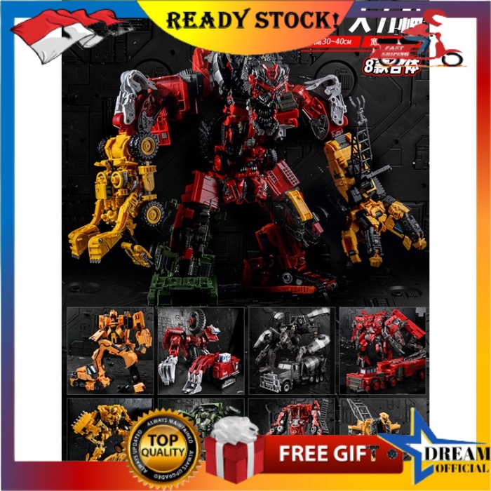 Robot Transformers Deformation Devastator Overload Devil Crab Devil Sickle