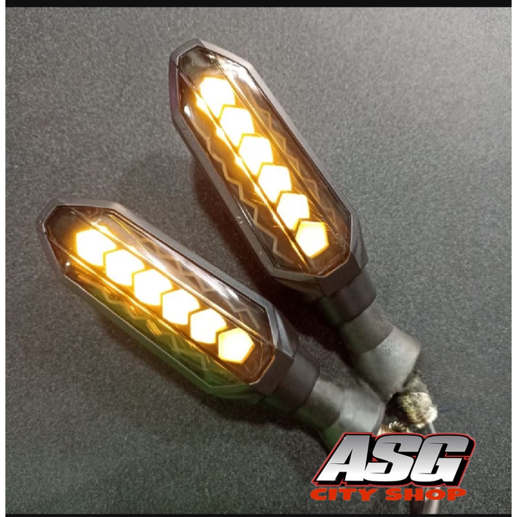 Lampu Sein Sen Variasi Motor Model Led Running Universal Vario KLX CRF ADV