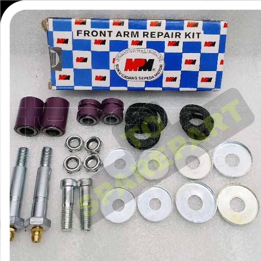 REPAIR KIT PARKIT BOS ARM KIT C70 C700 C800 SHOCK DEPAN LENGAN AYUN BOSH ANTING ARM HONDA C 70 C 700