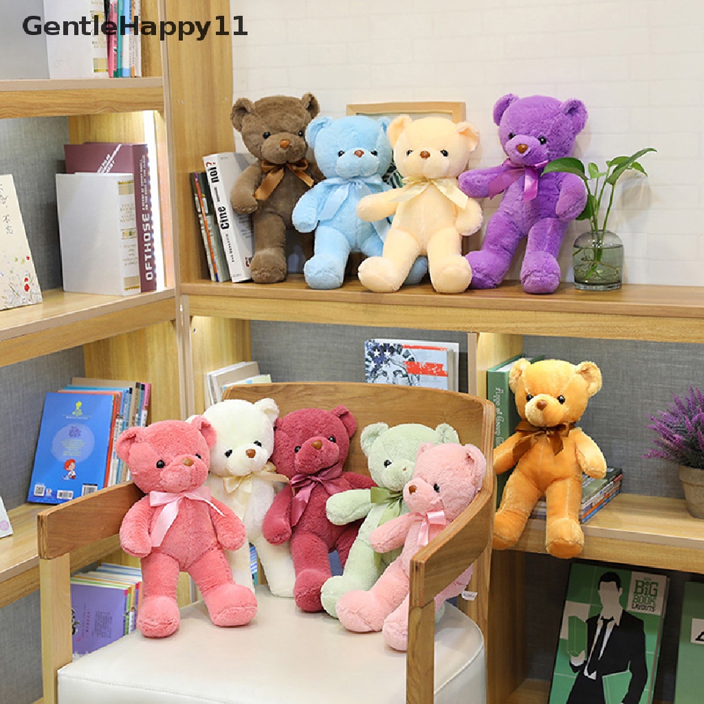 Gentlehappy Bear Plush Toys Boneka Teddy Bear Beruang Lembut Hadiah Pernikahan Hadiah Mainan Bayi Anak id