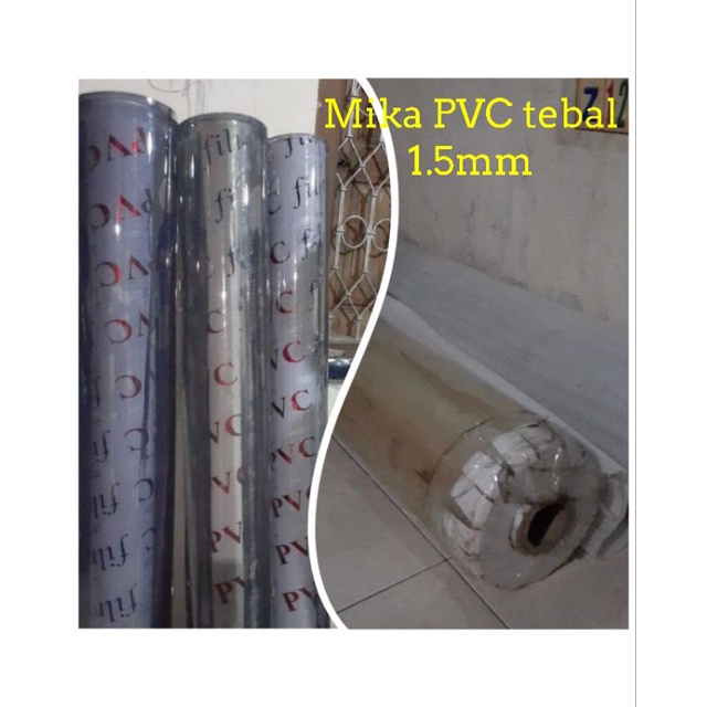 mika PVC tebal 1.5mm/roll