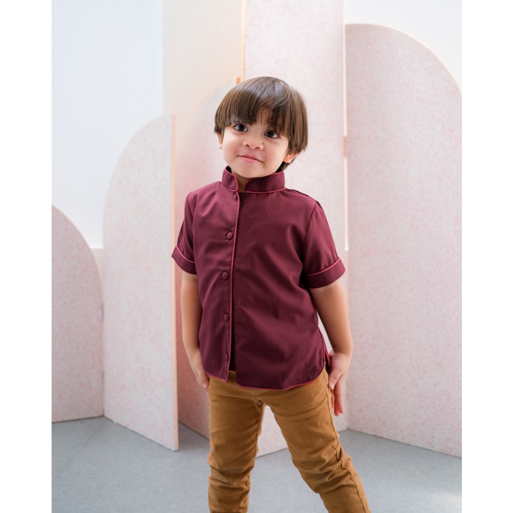XIN YI TOP | Baju Anak Laki-laki | Atasan Casual Anak | Baju Anak Cheongsam