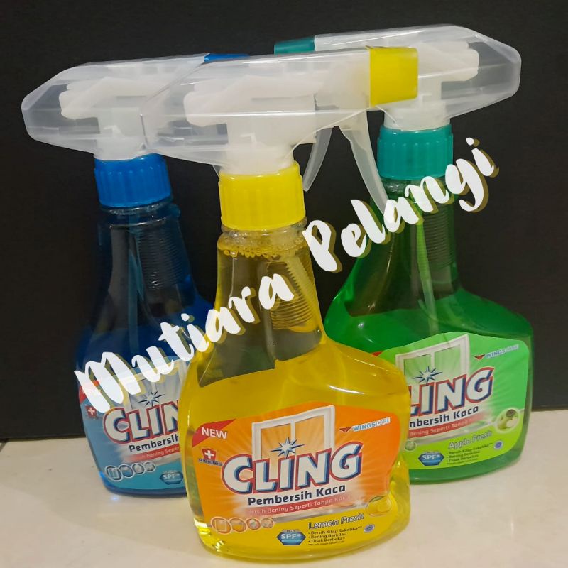Cling Pembersih Kaca Botol Semprot