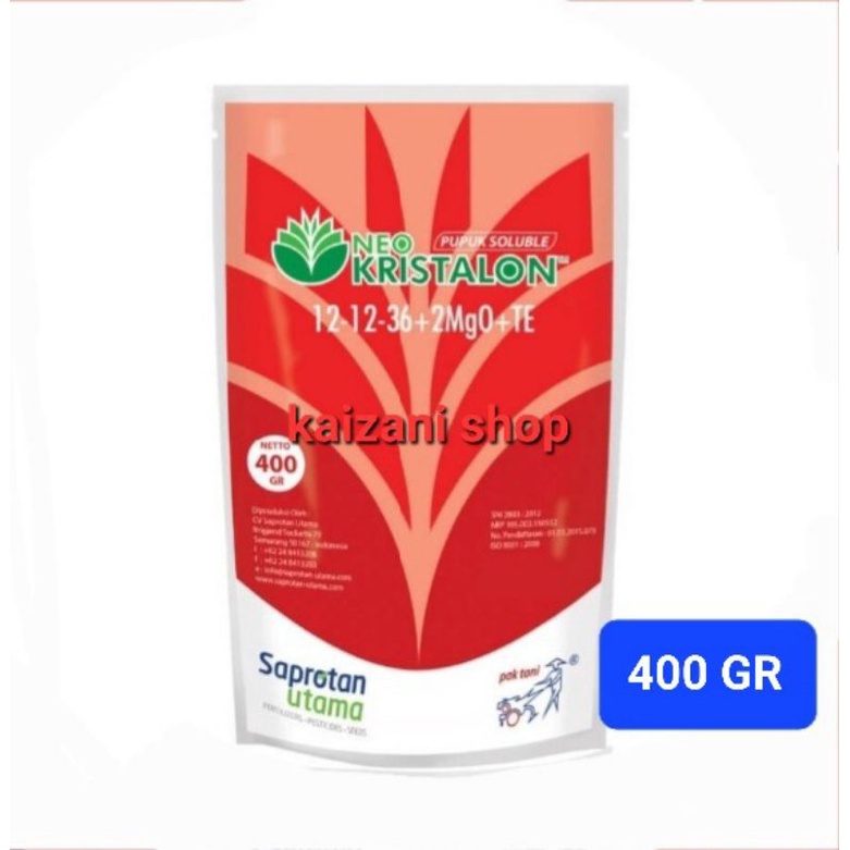 KRISTALON PUPUK PEMBUAHAN 400 GR