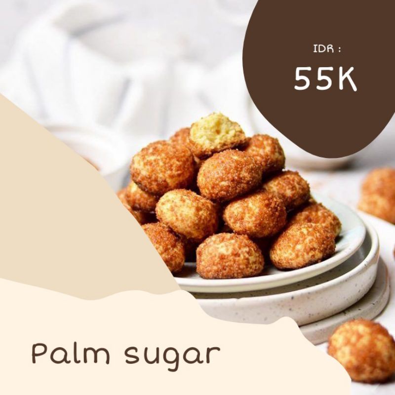 

Palm sugar - Senamu cookies - Kue kering