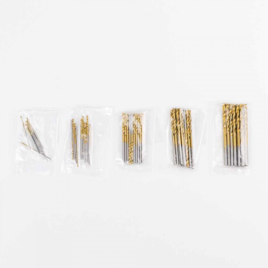 Mata Bor Titanium Coated Taffware Power Drill Bits 50 PCS