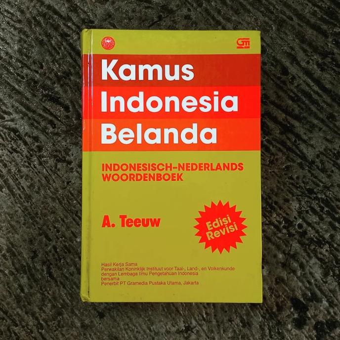 

Buku Kamus Indonesia Belanda - A. Teeuw