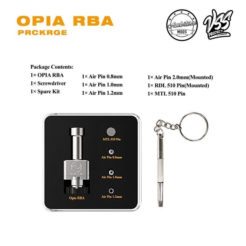 OPIA BORO RBA FOR BORO DEVICE NEW OPIA BORO RBA 100% AUTHENTIC