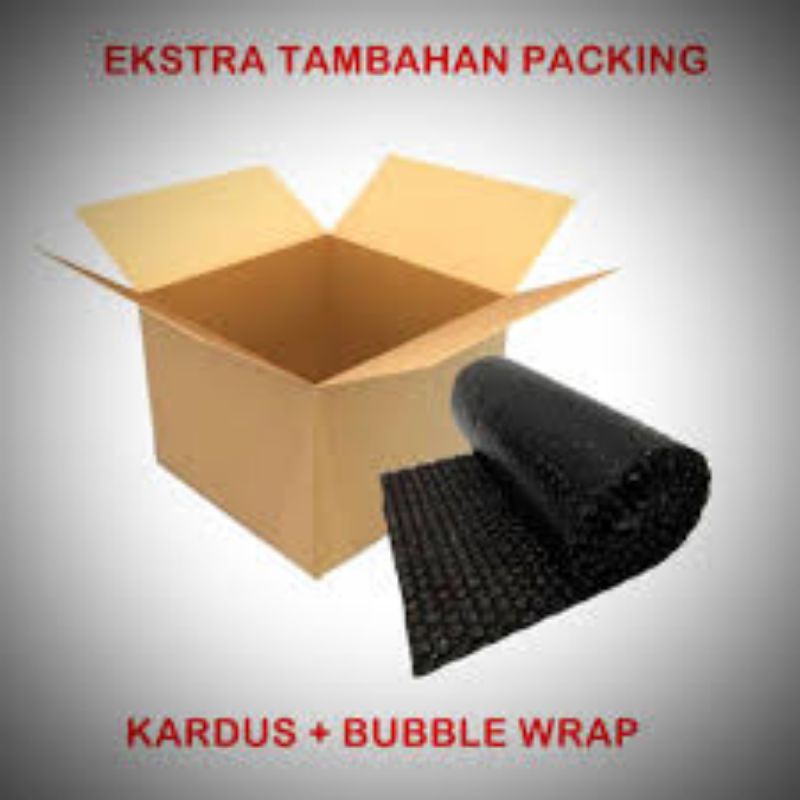 packing tambahan dus+bubble