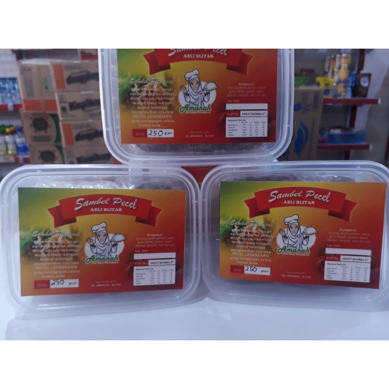 

sambal pecel asli Blitar cita rasa legendaris