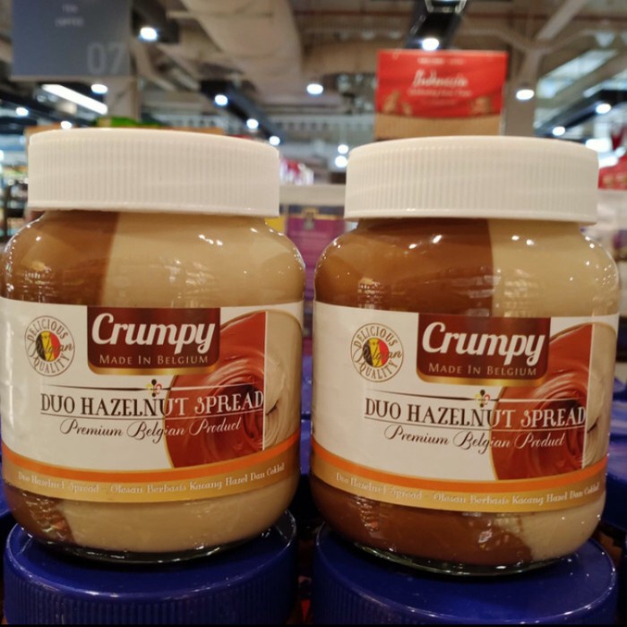 

crumpy duo hazelnut spread 400gr