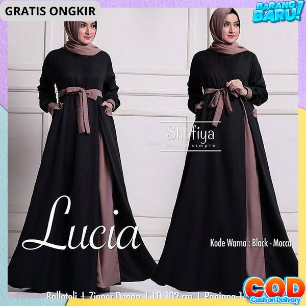 Bju Gmis Cewek Gsmis Muslim Buat Lebaran Modern Gmis Dewasa Jumbo Remaja Putih Hitam Baju Dress Polo