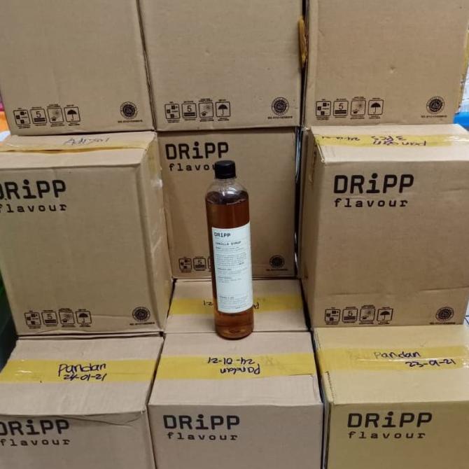 

DRiPP Vanilla Syrup Sirup Dripp Flavour Ori