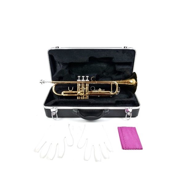 Trumpet Merk Cowboy Original Warna Gold Murah Terompet Jakarta Komplit