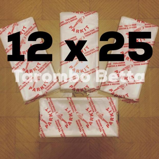 Super Deals [Dapat Mini Gold] Plastik PARKIT - Packing Ikan Cupang Guppy 12 X 25 Cm 12 X 25cm 12x25c