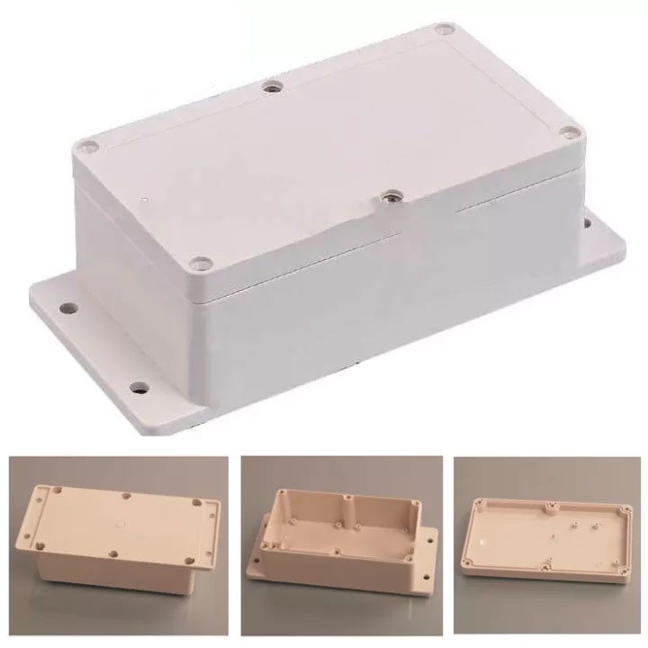 Box Panel Listrik Waterproof Wall Mounting Enclosure Box 158 x 90 MM - White