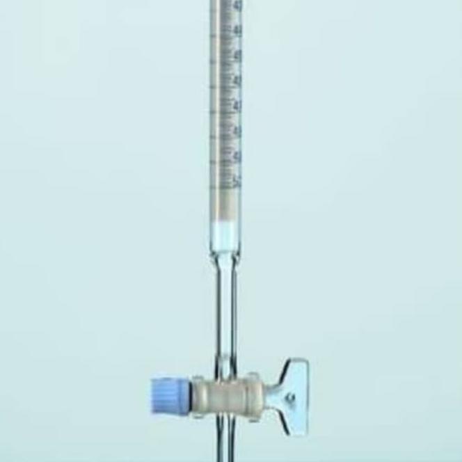 Buret 10 Ml, Pyrex, Kran Glass