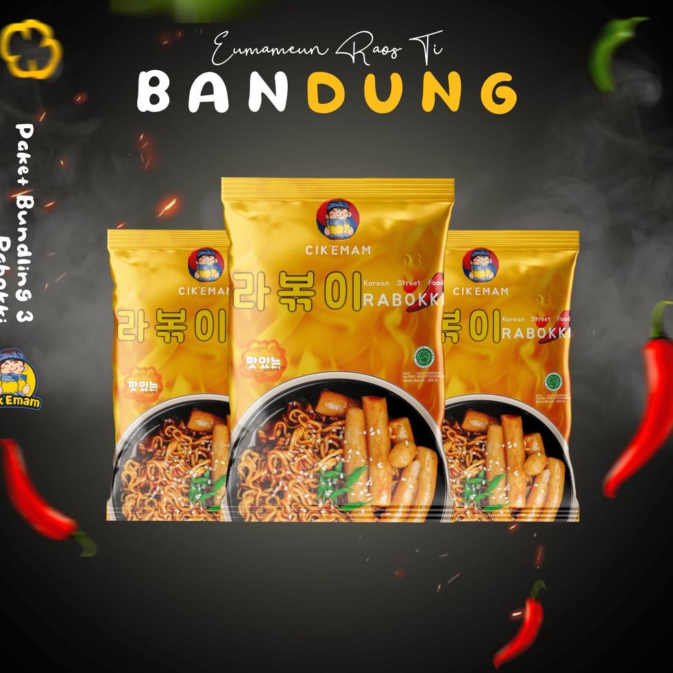 

Terupdate Cik’Emam - Paket Rabokki ( 3 Pcs ) - Makanan Khas Korea - Pedas - Halal Cikemam HVH