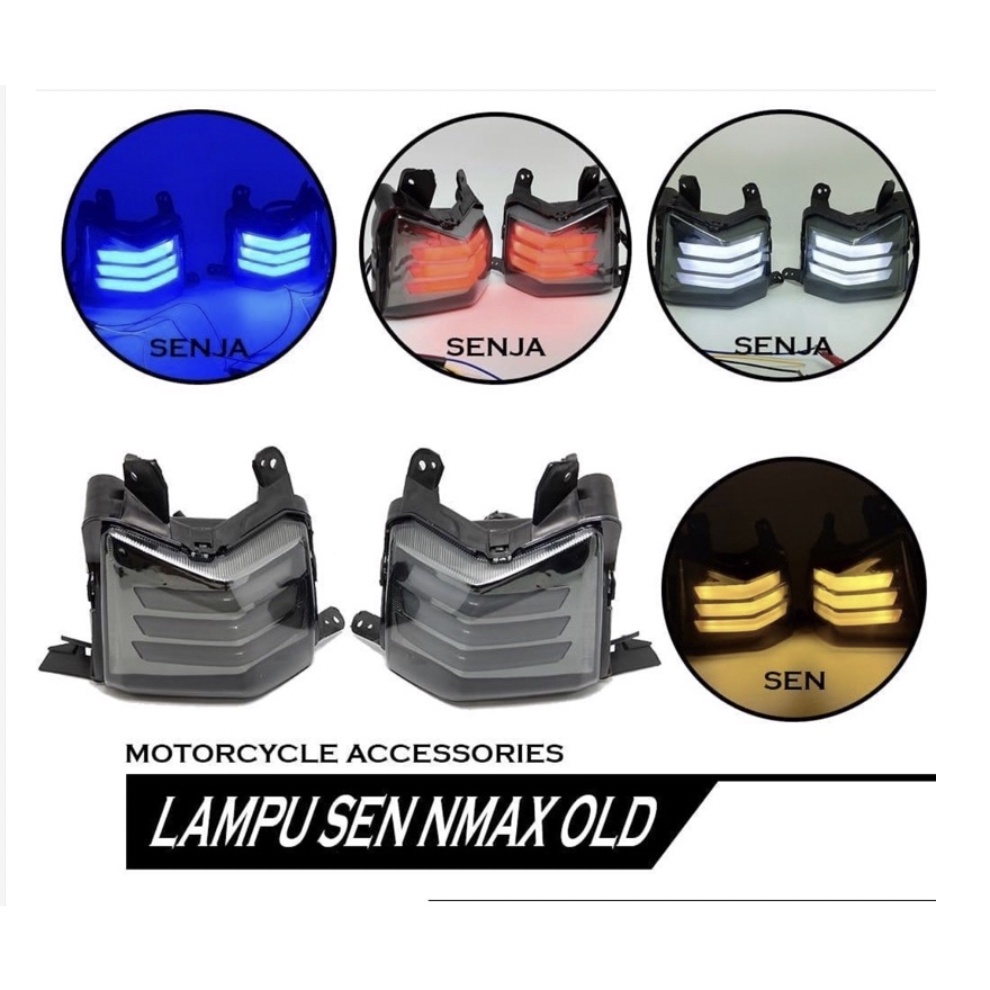 Lampu Sen Sein Led Depan Yamaha Nmax 155 Old Set Kiri Kanan PNP - Charmoto