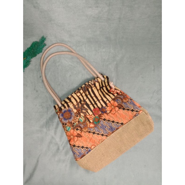 Totebag batik Jogja murah motif batik RANDOM