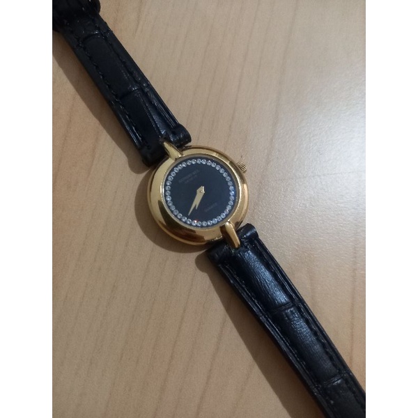 jam tangan cewek Raymond Weil Geneve 18k gold electroplated wateresistaint 5837