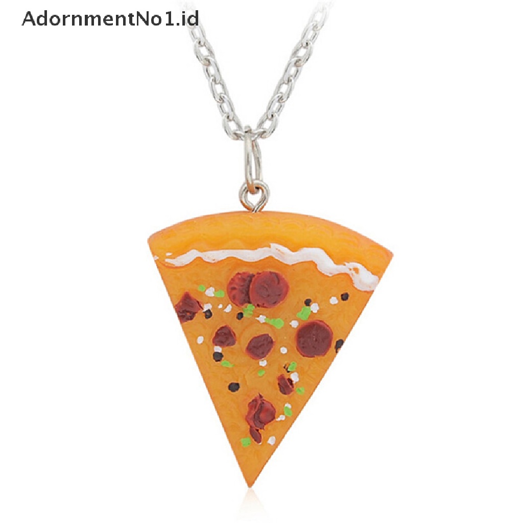 [AdornmentNo1] 1pc Kalung Liontin Pizza Untuk Pria Wanita Keluarga Persahabatan Perhiasan Hadiah 1pc Kalung Liontin Pizza Untuk Pria Wanita Keluarga Persahabatan Perhiasan Hadiah Aksesoris 1pc P