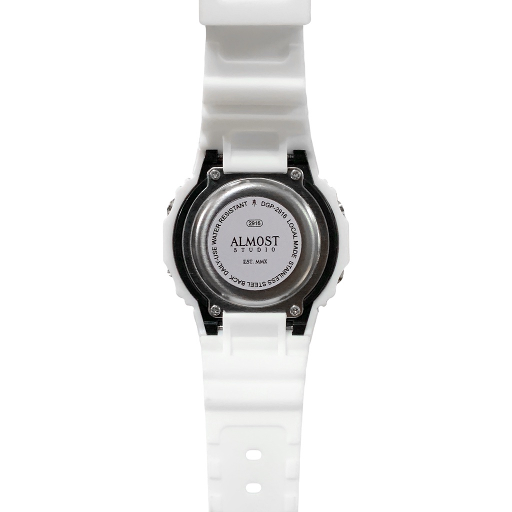 Almost Studio - Jam Tangan Digital - White