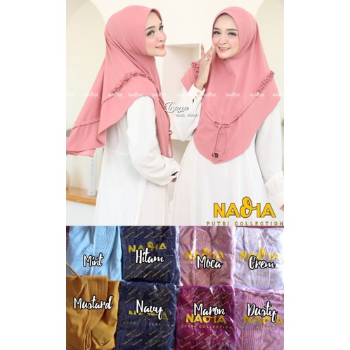 hijab instan ori nadia collection