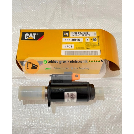 Selenoid Valve Pompa Mainpump CAT 320D E320D 111-9916 111 9916