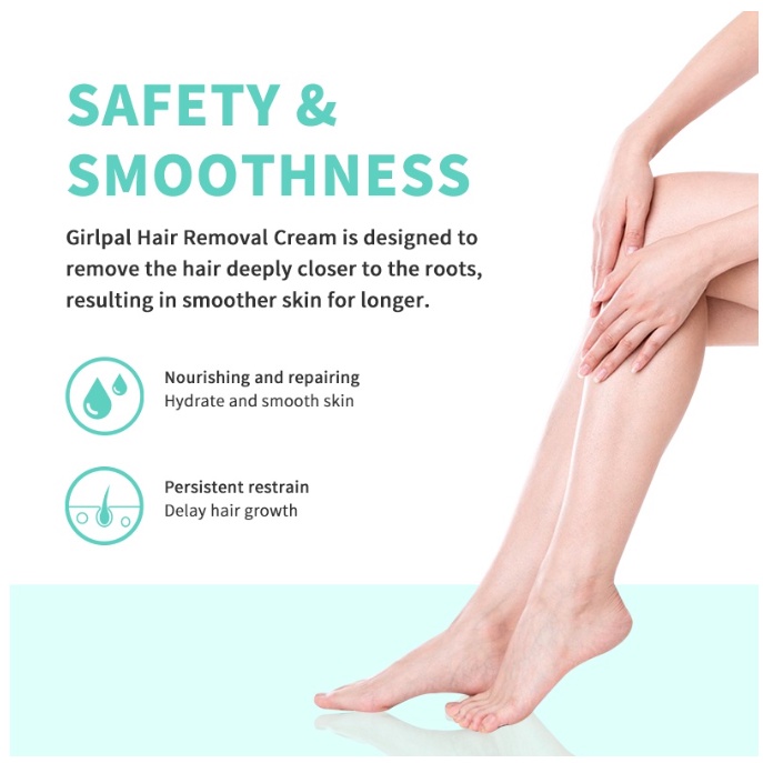 GIRLPAL All In1 Hair Removal Cream 70G