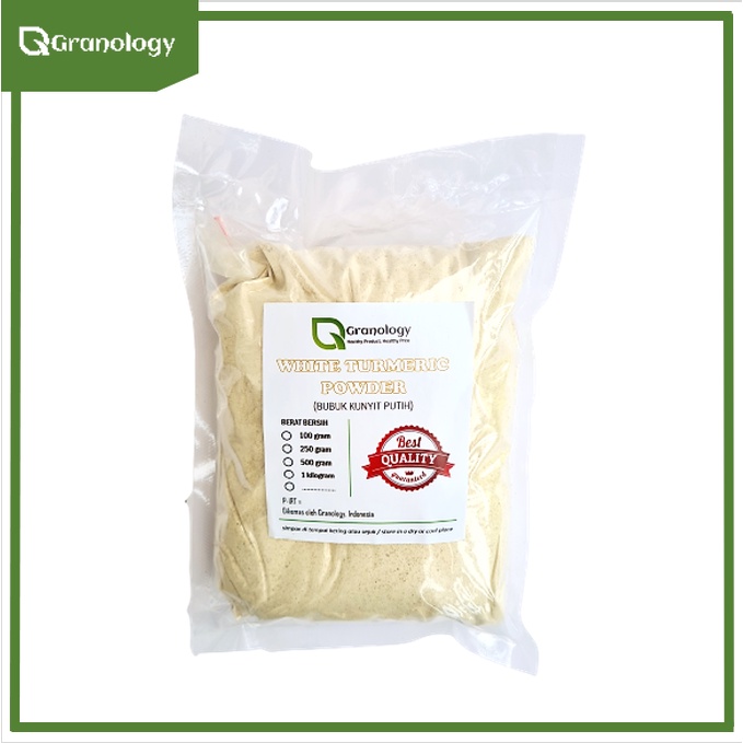 Kunyit Putih Bubuk / White Turmeric Powder (500 gram) by Granology