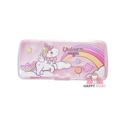 

PROMO Kotak pensil unicorn papan tulis / Kotak pensil unicorn plus papan tulis / tempat pensil