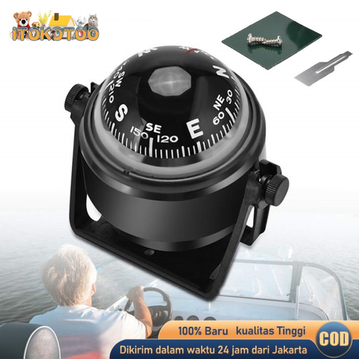 Kompas Navigasi Kompas Kapal Perahu Laut Marine Untuk Mobil Compass