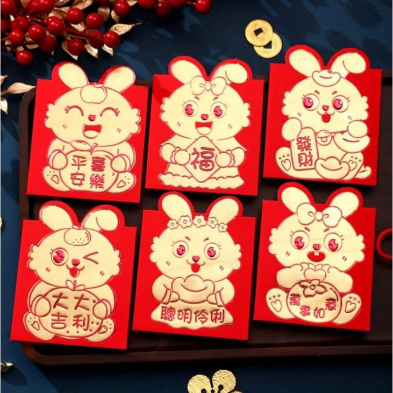 

Set Angpao Imlek Bunny Gold LKBMK-04