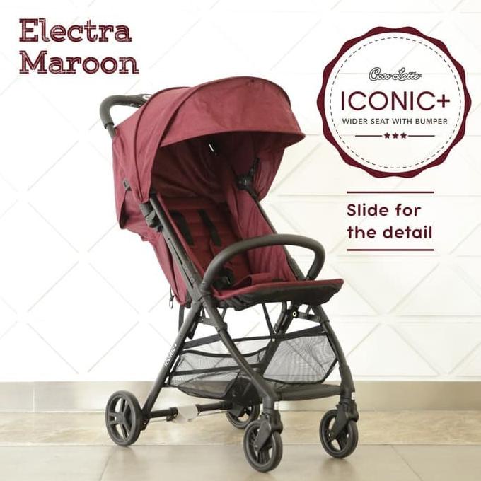 stroller cocolatte iconic + plus
