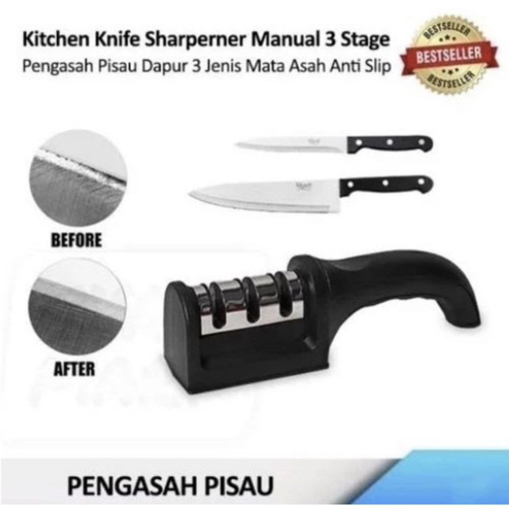 [BISA COD] PROMO Alat Pengasah Pisau Dan Gunting Langsung Tajam Asahan Berkualitas Pengasah Pisau Daging Asahan Gunting Penajam Asahan Pisau Dapur Alat Asah Murah Ekonomis