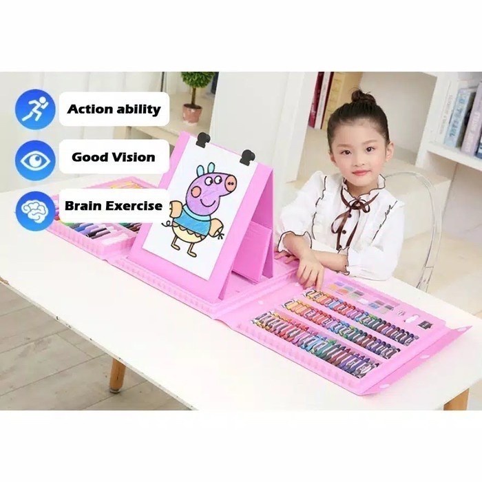 DELUXE CREATIVITY SET MEWARNAI ANAK