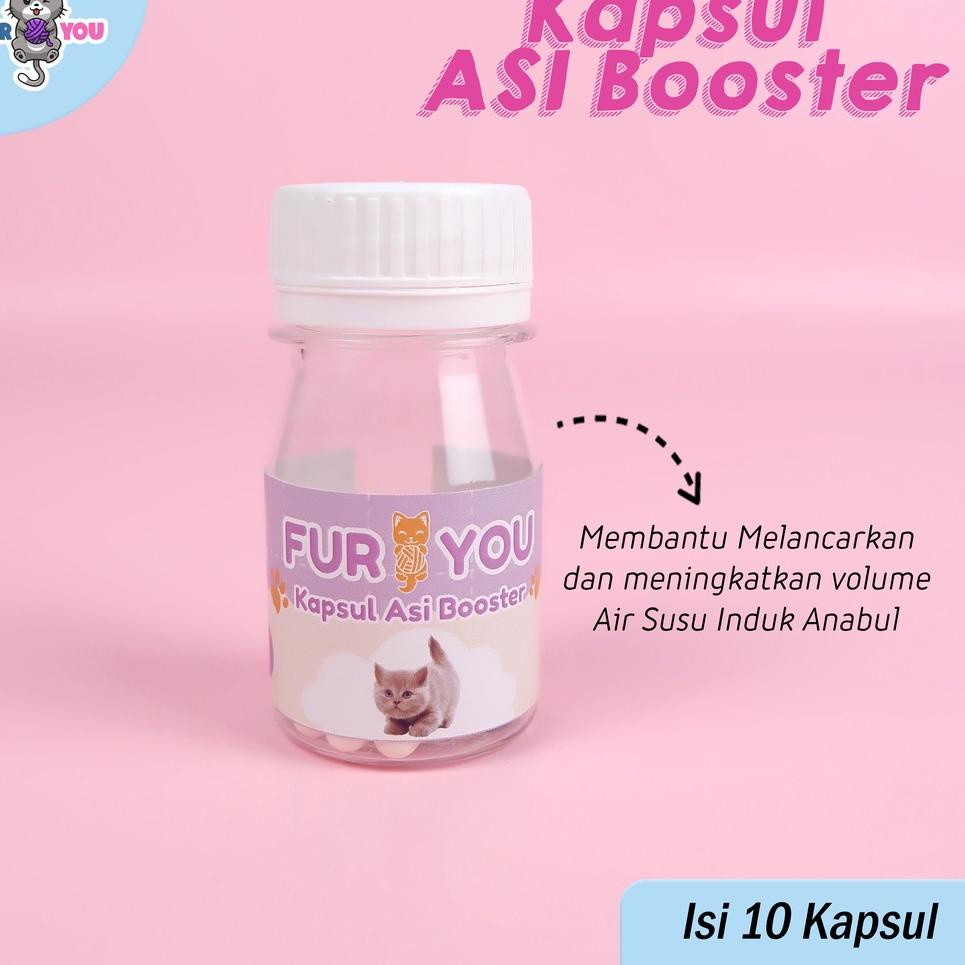 >V44859) asi booster kucing penambah asi kucing susu kucing vitamin melancarkan asi mengentalkan asi