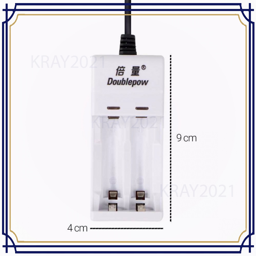 Charger Baterai 2 Slots for AA/AAA - BT578