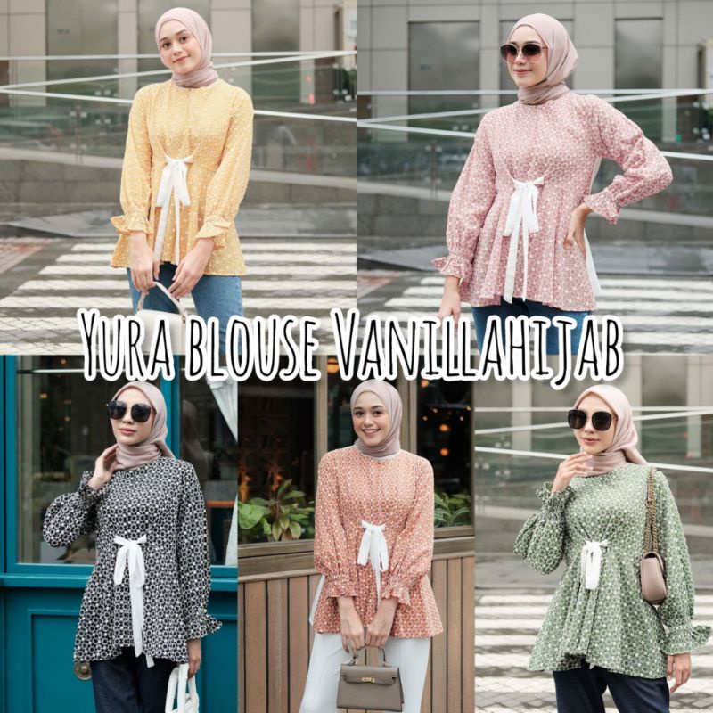 Yura Blouse Yura Shirt by Vanillahijab / Vanilla Hijab