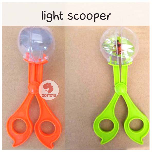 Zoetoys Light Scooper + Big Twezeer | Fine Motor Tool capitan waterbeads penjepit pompom