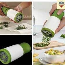 Sgmshop Herb Grinder Spice Bumbu Dapur Chopper Vegetable Cutter Grater Kitchen