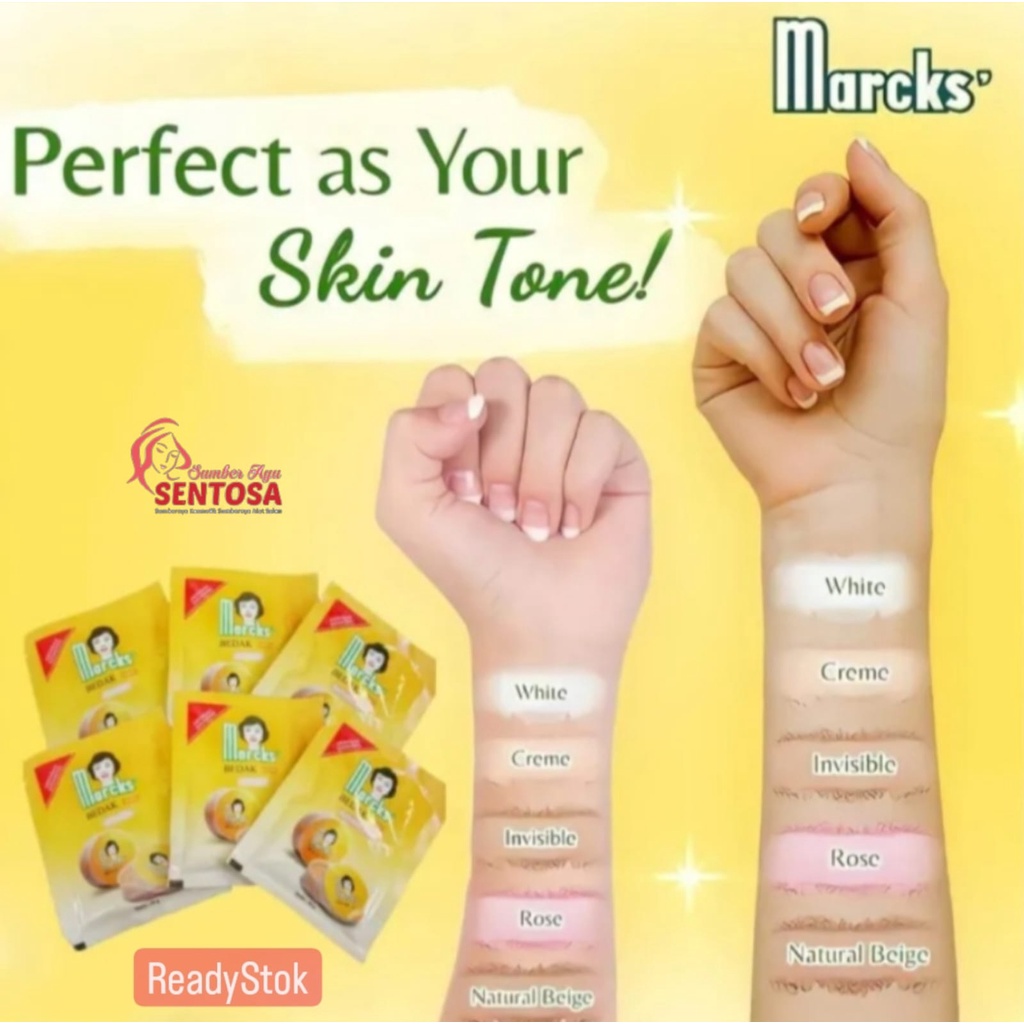 Marck's Marcks Active Bedak Tabur Beauty Powder Sachet 20gr