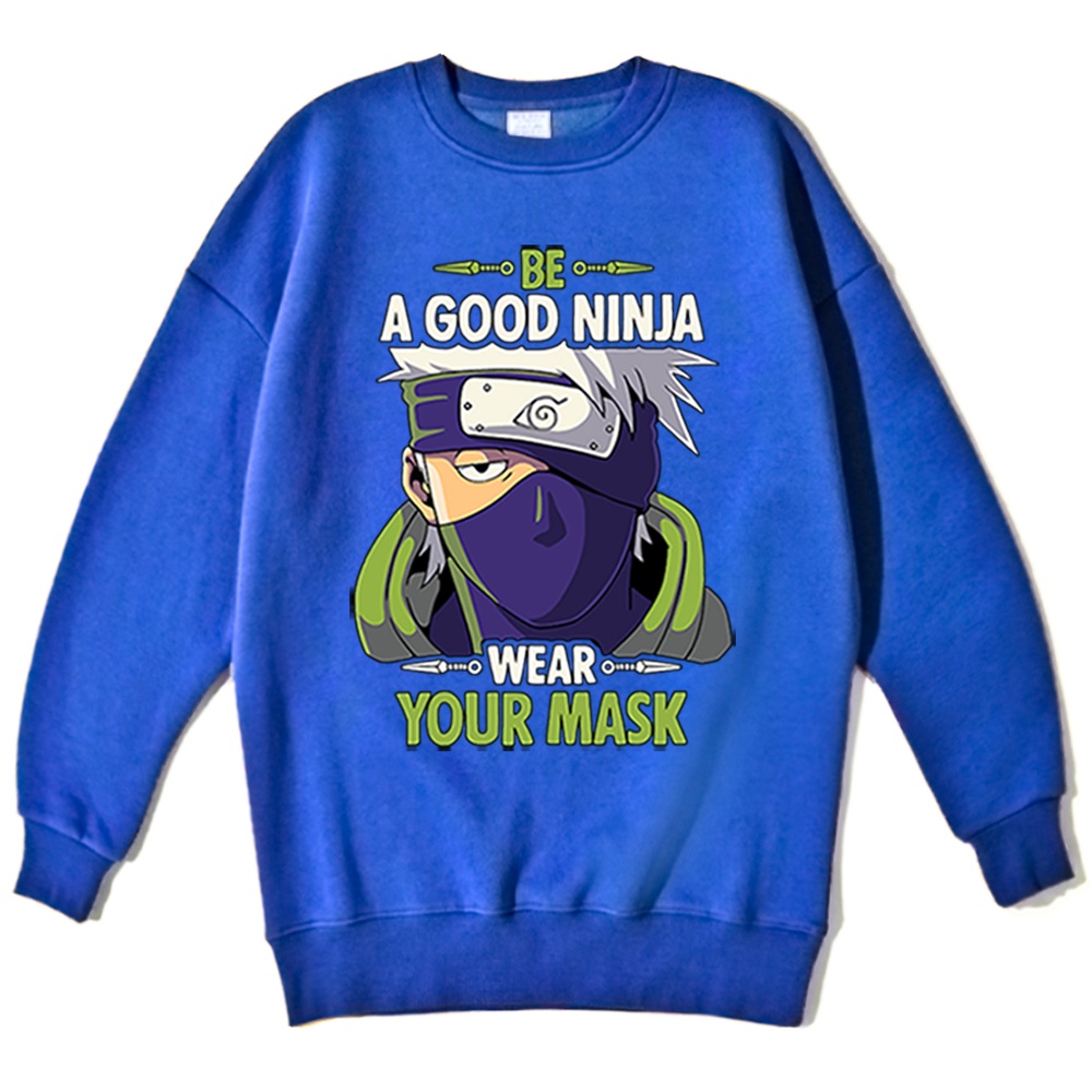 KAKSI GOOD NINJA Sweater Crewneck Print DTF II KAKSI GOOD NINJA Sweatshirt Basic II Sz M - XL Anak &amp; Dewasa ( Pria &amp; Wanita )